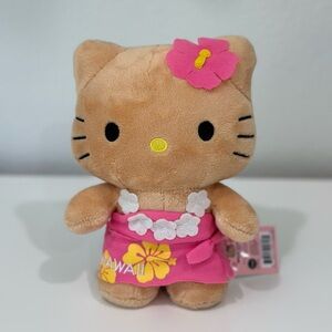Hello Kitty Hawaii ABC stores 6” Plush - Sarong